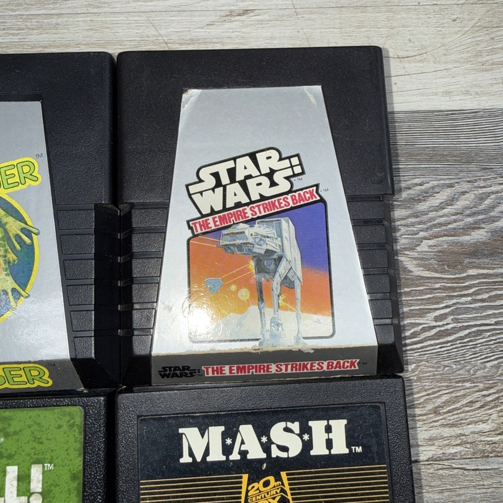 Atari 2600 Game Lot of 4 Pitfall MASH Star Wars Frogger Untested - Picture 5 of 7